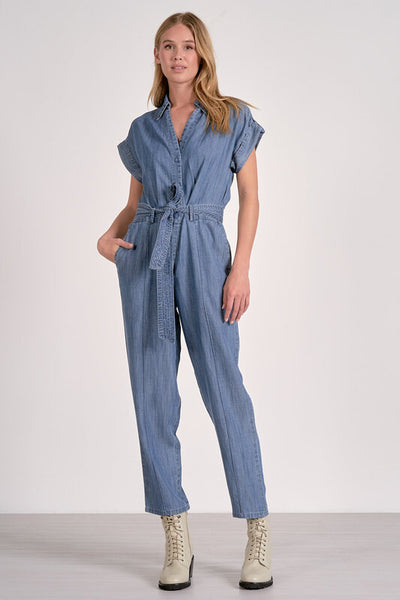 jumpsuit with tie belt