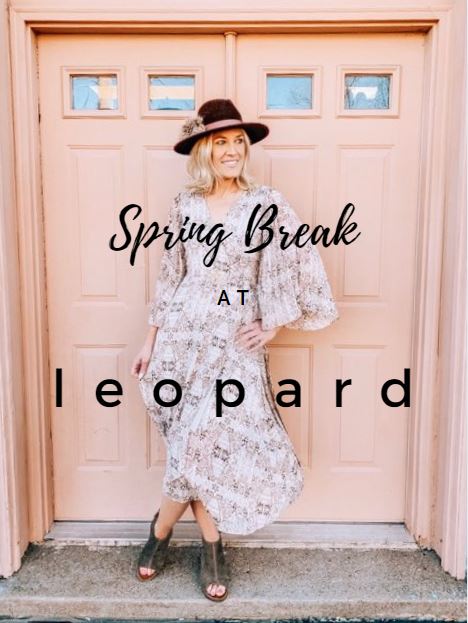 Spring Break Shopping Guide at Leopard Boutique