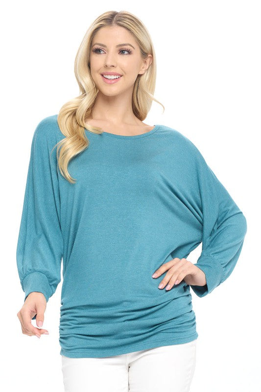 Stephanie Banded Knit Top
