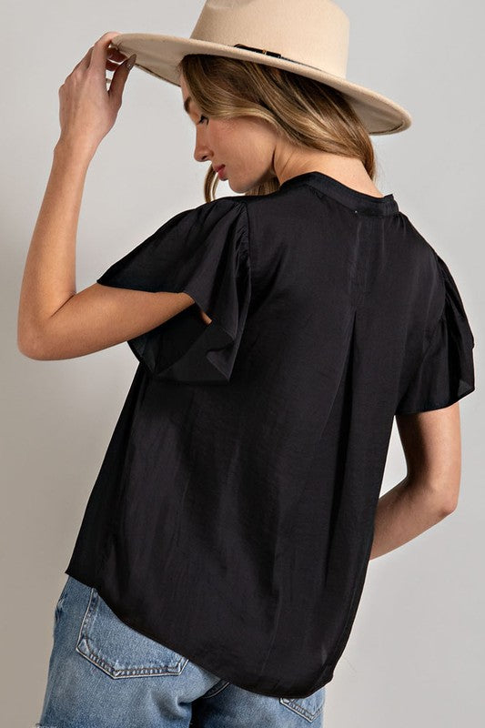 V-Neck Blouse