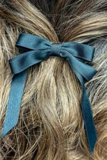 Satin Ribbon Hair Clip