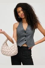 Noreen Woven Clutch