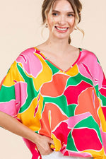 Print Boxy Top