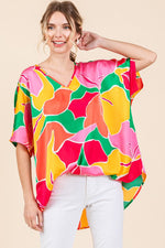 Print Boxy Top