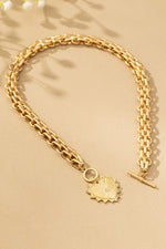 Chunky Chain with Heart Pendant