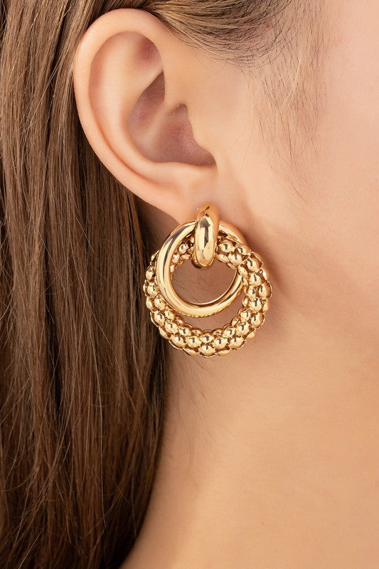 Intertwine Hoop Earrings