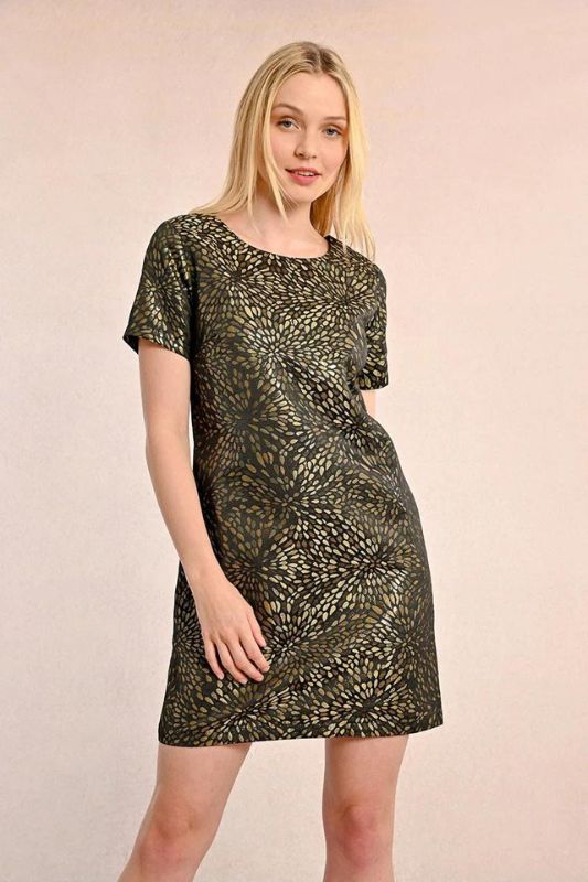 Jacquard Mini Dress