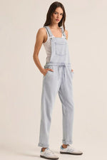 The Knit Denim Overalls