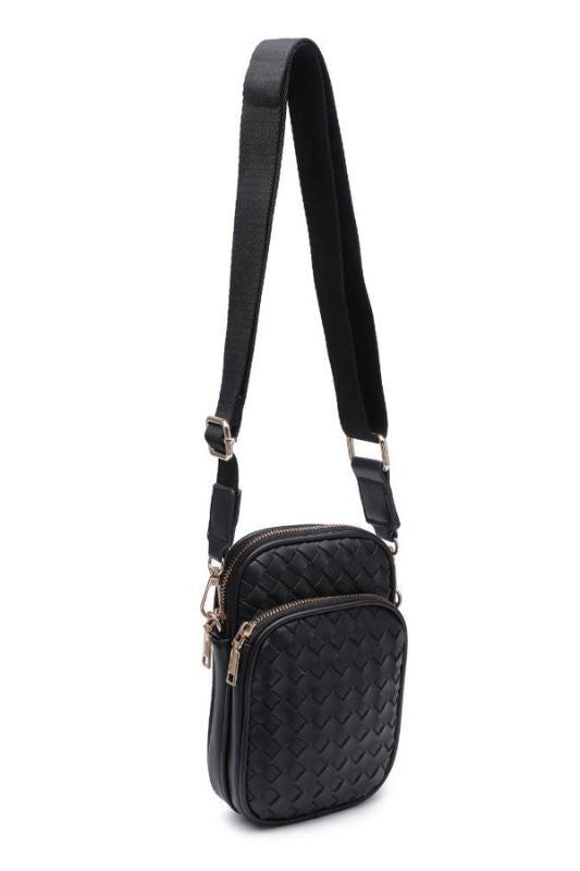 Celeste Woven Multi Compartment Crossbody