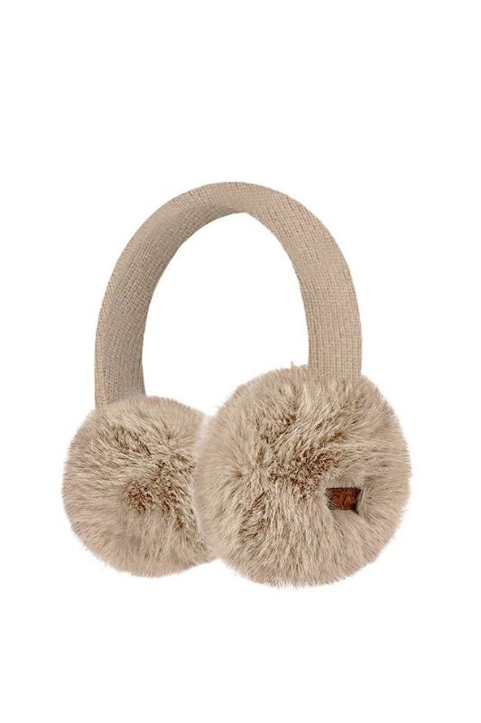 C.C Faux Mink Fur Knitted Earmuff