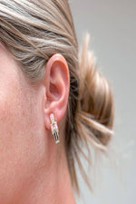 Nutcracker Signature Enamel Stud Earrings