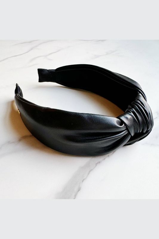 Leather Better Knotted Headband