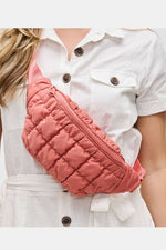 Resurgence Quilted Puffer Belt Bag