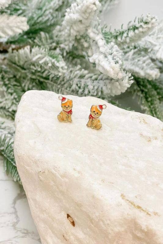 Pomeranian earrings best sale