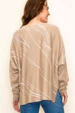 Dolman Sleeve Tunic Sweater