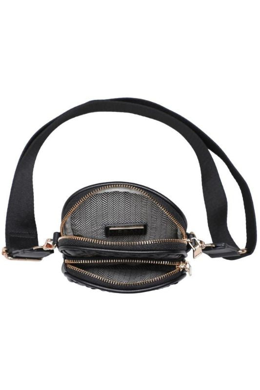 Celeste Woven Multi Compartment Crossbody