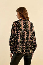 Loose Print Blouse