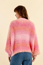 Ombre Cable Cardigan