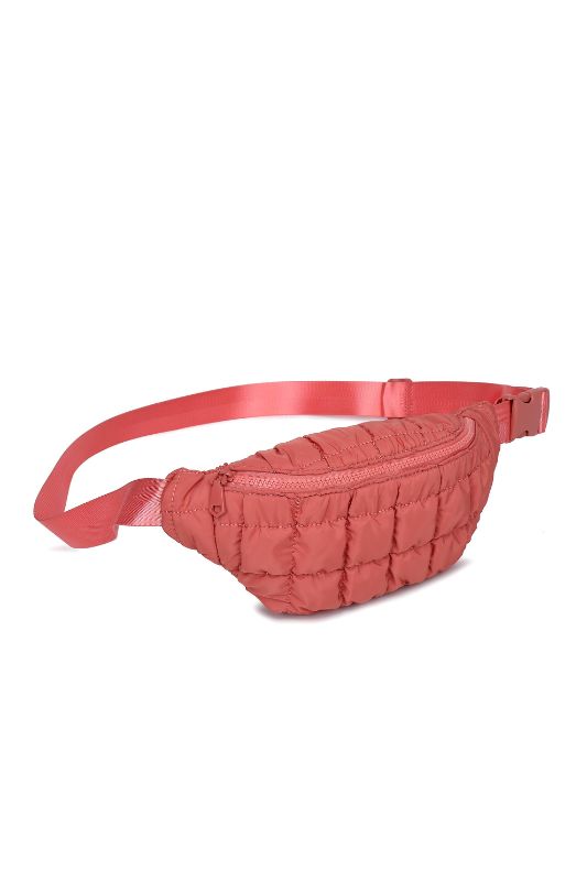 Resurgence Quilted Puffer Belt Bag