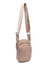 Celeste Woven Multi Compartment Crossbody