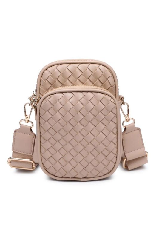 Celeste Woven Multi Compartment Crossbody