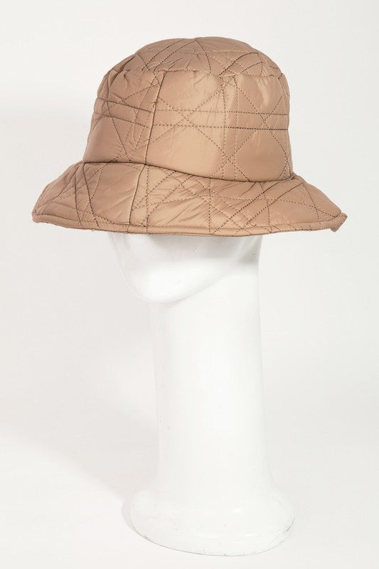 Abstract Quilted Bucket Hat