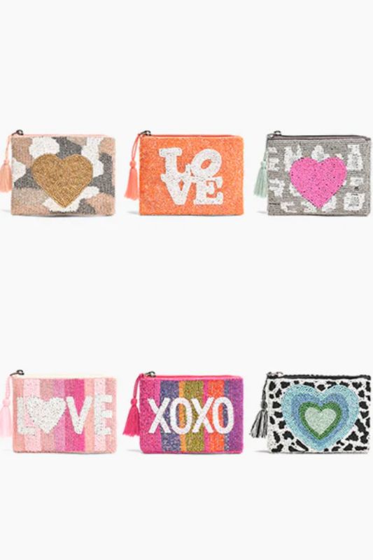 All The Love Coin Bags