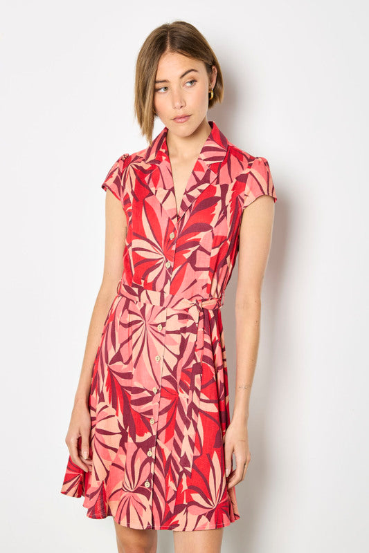 apricot dress ASOS LUXE 3D floral halter mini skater dress in apricot