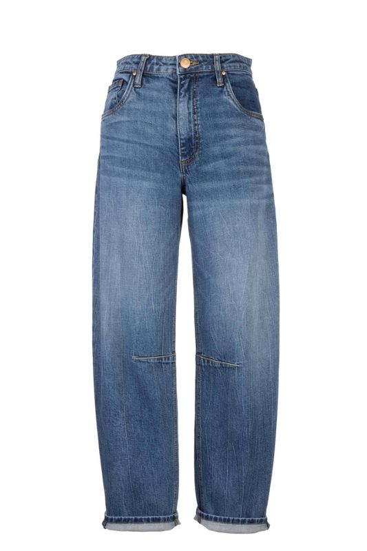 Ashley High Rise Slouchy Barrel Straight Leg