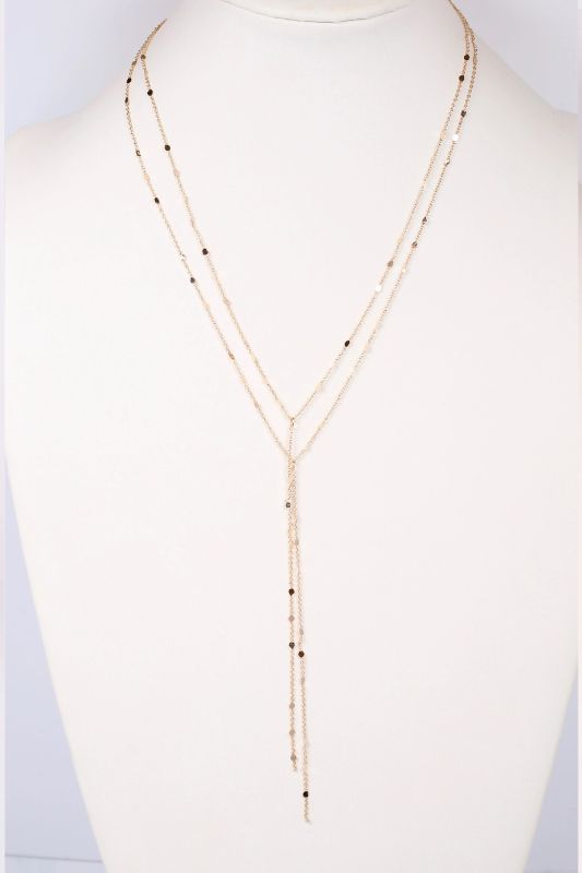 DOUBLE LAYERED NECKLACE