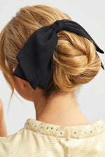 Recycled Fabric Bow Hair Clip 1pc