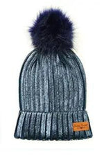 Britt's Knits Glacier Knit Pom Hat