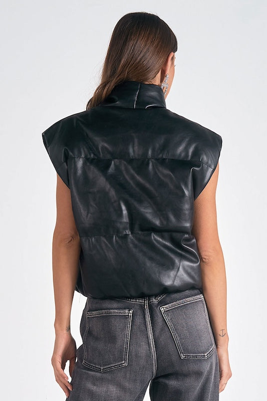 High Collar Vest