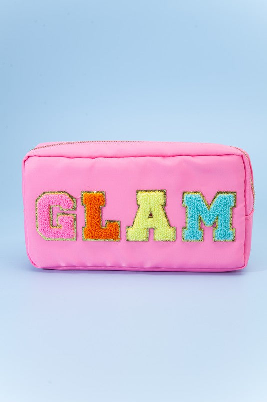 Glam Small Travel Makeup Pouch