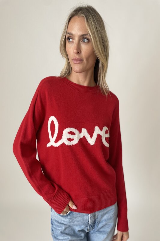 Graphic Love Sweater