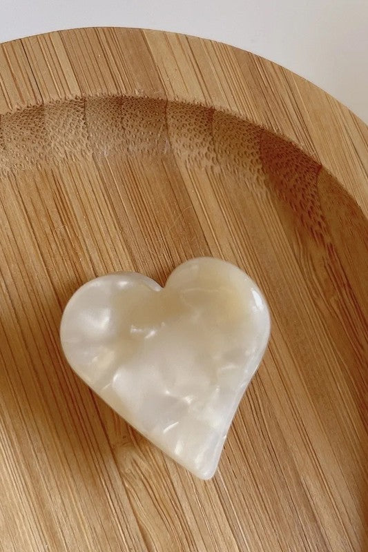 Heart Shape Hair Claw Clip