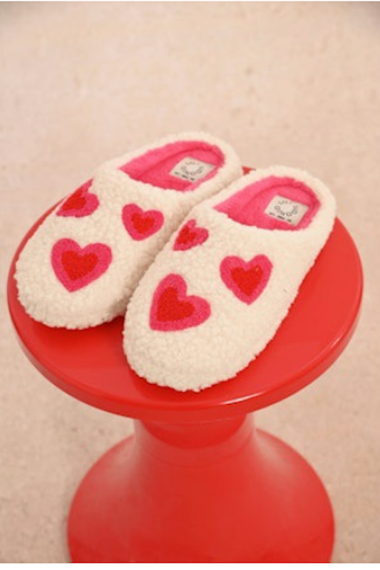 Heart Slippers