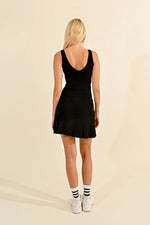 Tank Mini Dress with Cut-outs