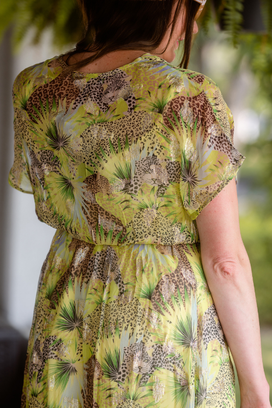 Lurex Leopard Dress - Women - Ready-to-Wear
