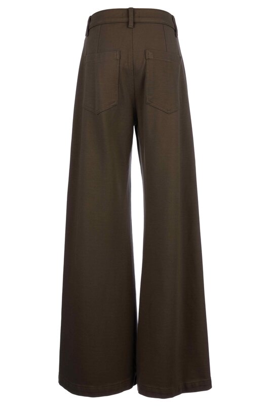 Meg  Wide Leg Pants W/ Trouser Pockets