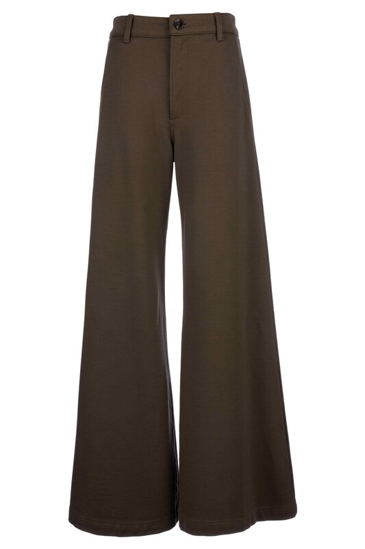 Meg  Wide Leg Pants W/ Trouser Pockets