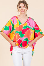 Print Boxy Top