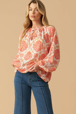 Print Woven Blouse