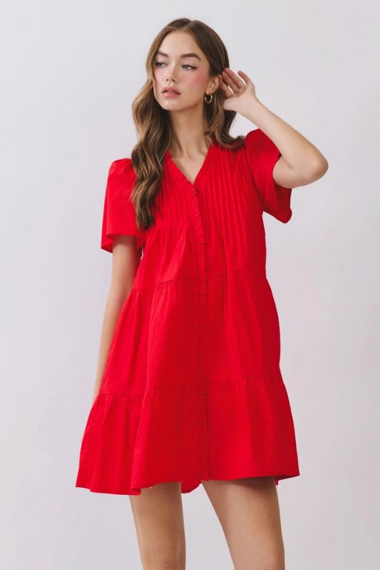 pleated frill mini dress Navy Pleated Long Sleeve Wrap Ruffle Mini Dress Navy / 12