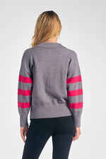 Collared V Neck Sweater