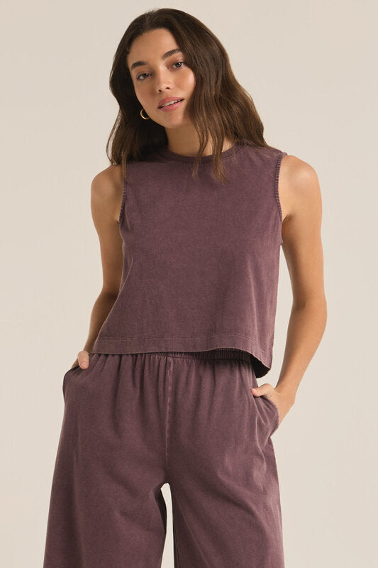 Sloane Jersey Muscle Tank