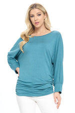 Stephanie Banded Knit Top