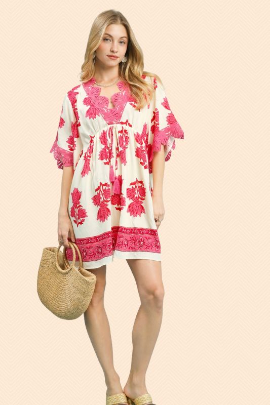 knee length dresses for ladies Black Abstract Print Lurex Chiffon Mini Dress main image 1