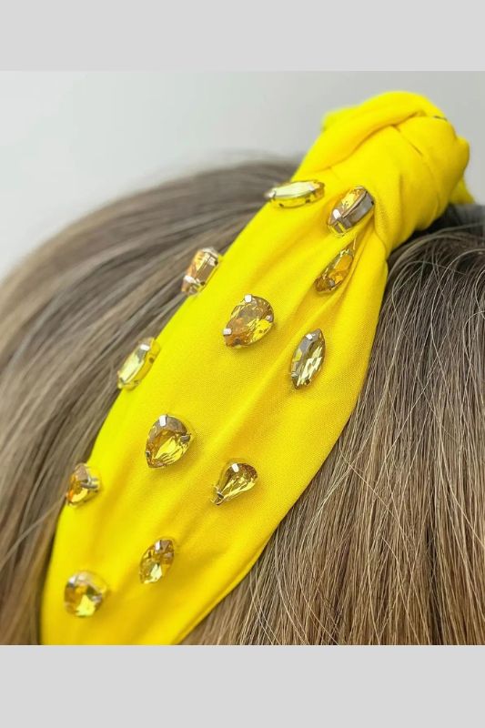 Top Knot Jewel Headband