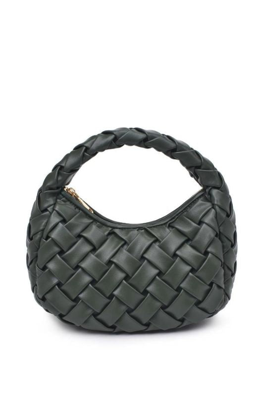 Noreen Woven Clutch